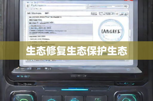 生态修复生态保护生态