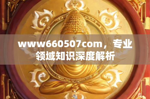 www660507com，专业领域知识深度解析