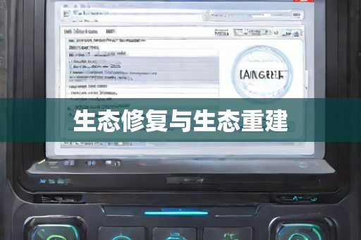 生态修复与生态重建