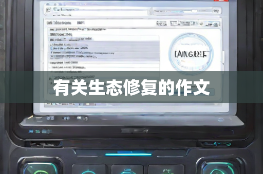 有关生态修复的作文