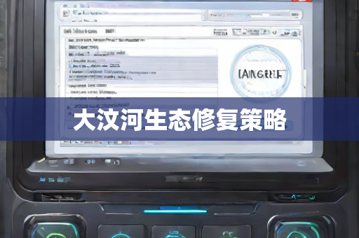 大汶河生态修复策略