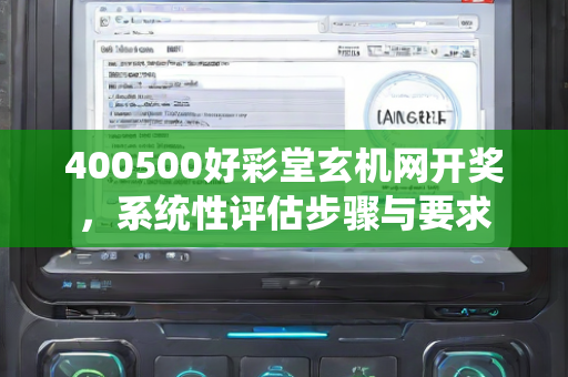 400500好彩堂玄机网开奖，系统性评估步骤与要求