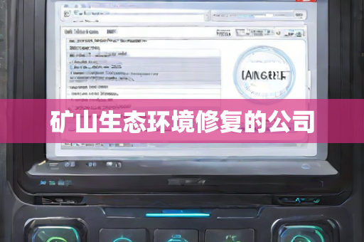 矿山生态环境修复的公司