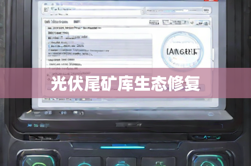 光伏尾矿库生态修复