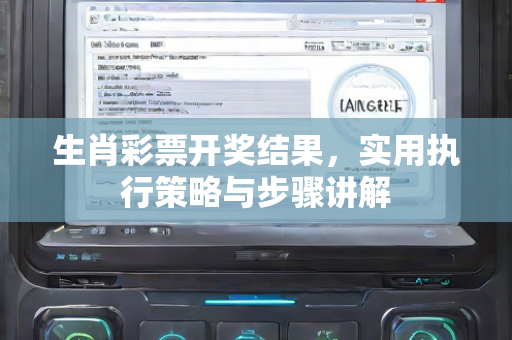 生肖彩票开奖结果，实用执行策略与步骤讲解