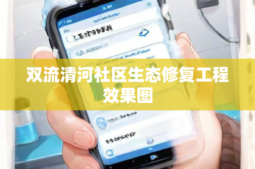 双流清河社区生态修复工程效果图