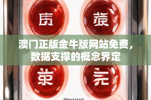 澳门正版金牛版网站免费，数据支撑的概念界定