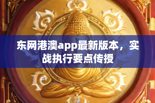 东网港澳app最新版本，实战执行要点传授