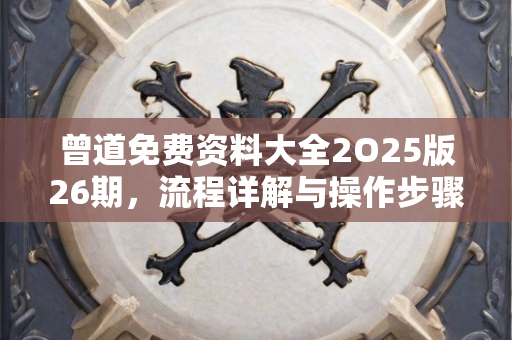 曾道免费资料大全2O25版26期，流程详解与操作步骤指导