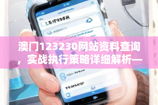 澳门123230网站资料查询，实战执行策略详细解析—EfGhi