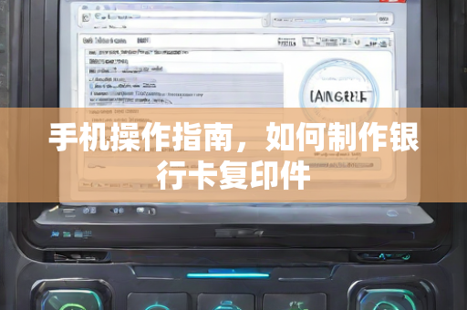 手机操作指南，如何制作银行卡复印件