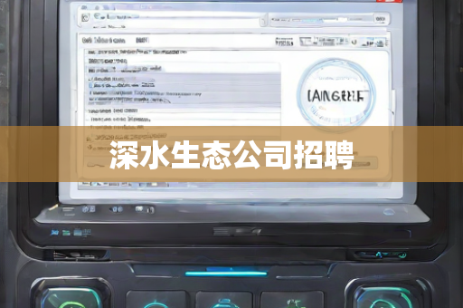 深水生态公司招聘