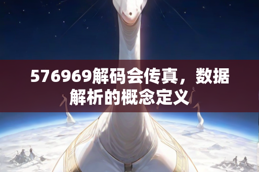 576969解码会传真，数据解析的概念定义