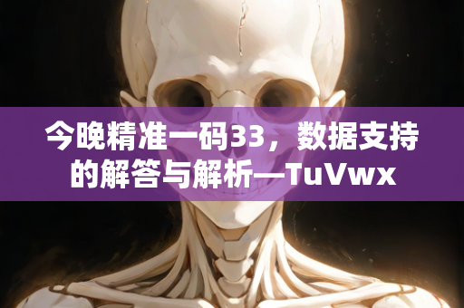 今晚精准一码33，数据支持的解答与解析—TuVwx