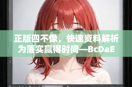 正版四不像，快速资料解析为落实赢得时间—BcDaE